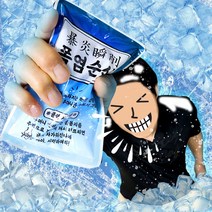 냉기 아이스펀치 쿨팩 10개 얼음팩 냉찜질, 단품