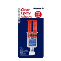 투명에폭시 접착제 금속 귀금속 유리 목재 주사기타입