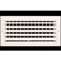 35.6 x 10.2cm(14 x 4인치) - 단방향 공기 통풍구 - 조절 가능한 알루미늄 곡선 블레이드 - 최대 공기 흐름 - HVAC 그릴, 14 X 4 - 1-Way