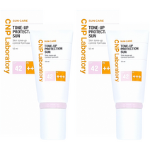 차앤박 톤업 프로텍션 선 50ml x 2개 보송하고 화사하게 자외선 차단
