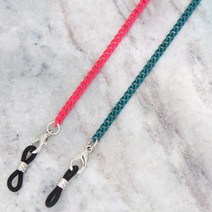 eyelove [수제작 안경줄 겸 마스크줄 2개 set] 2021 뉴 네온 컬러 체인 스트랩