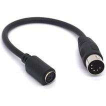 리코gr2 cctv 카메라 케이블5핀 DIN-PS/2 케이블 어댑터 MIDI Male-6 미니 Din Female 키보드에서 mooser, 한개옵션0