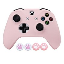 ps5 게임 패드 듀얼센스 호환 커버 플스 스킨 컨트롤러 덮개 xbox one s 케이스 용 핑크 소프트 실리콘 보호 케이스 xones 조이스틱 케이스 용 액세서리, 분홍색