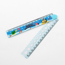 30cm 접이식 자 모양 물결 30cm자, 상세페이지 참조