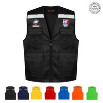 TCU-103 단결투쟁 노조 연맹 단체조끼 (인쇄변경가능), TLD25-오렌지