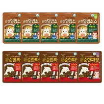 아이배냇 베베 처음먹는 순한덮밥소스 10개세트 12개월부터, 짜장5개+차돌된장5개