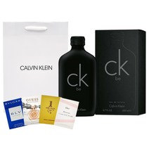 [정품인증]캘빈클라인 CK BE EDT 200ml + 샘플4종 + CK정품쇼핑백 세트