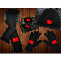 축구장갑 아스널 첼시 축구매니아 용품 보온 목도리모자 손 세트목 볼운동 훈련 라이딩, T20-차이나 팀