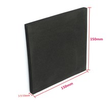 고밀도스펀지 방석 흡음재 150x150mm 사운드 흡수 소음 스폰지 방음 폼 3mm 5mm 10mm ESD 정전기 방지 핀 삽입, 01 3mm