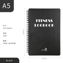 스터디플래너 다이어리 대학 학생 교실 메모장 영어 5 비즈니스 책 스케줄러 수첩 106, f, 에이5