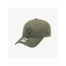 [국내 매장판] NEWERA 뉴에라 남여공용 MLB 아메리칸 캐주얼 뉴욕 양키스 언스트럭쳐 볼캡 카키 13338532 285768