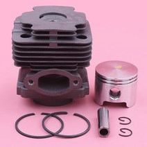 oleo-mac 753 753t efco 8530 전기 톱 교체 용 45mm 실린더 피스톤 링 핀 circlips 키트 61112035b 6111 2035b, 없음, 1개