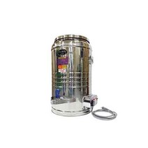 옴니팩 전기 물끓이기 대용량 12L 업소용 스텐 물통 육수통 대형