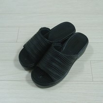 여자 여성 교사용 선생님용 회사 사무실용 발편한 쿠션좋은 슬리퍼 실내화, 블랙245