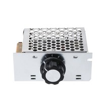 전압조절기AC 220V 4000W SCR 전압 조정기 조광기 고전력 전기 모터 속도 컨트롤러 모듈, 한개옵션0