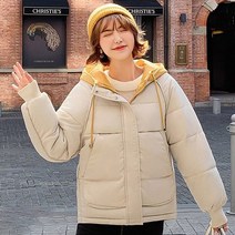 뉴욕멋쟁이 메일 포켓 후드 여성패딩 여성숏패딩 푸퍼패딩 후드패딩