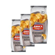 아미카 칩 엘도라다 바베큐 과자 130g 3팩 Amica Chips Eldorada Barbecue