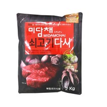 미담채 쇠고기다시다2kg, 1개, 2kg