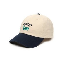 LEE 5/3 배송 트위치 로고 배색 볼캡 네이비