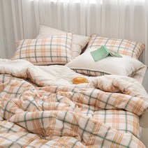 슬리안 고밀도 부드러운 알러지케어 항균 사계절 차렵이불 세트