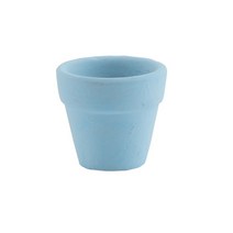 미니 조그마한 다채로운 테라코타 냄비 점토 세라믹 도자기 화분 선인장 귀여운 다육이 보육 1 개, 6.5x6cm