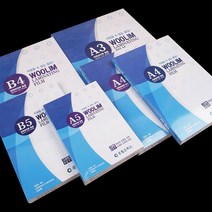 우림 라미네이팅필름 기계코팅지 A5 A4 A3 B5 B4 코팅지, A3(80MICX303X426)50매