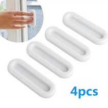 루버창 폴딩도어 손잡이 4 pcs 인테리어 도어 용 오픈 슬라이딩 도어 핸들 붙여 넣기