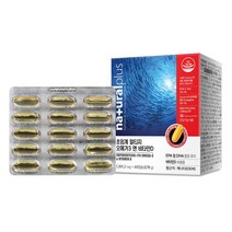 내츄럴플러스 저온 초임계 알티지 오메가3 비타민D 60캡슐 3박스(6개월분)+간건강 밀크씨슬(30정) 1박스+선물 쇼핑백