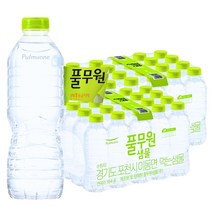 풀무원샘물 생수 무라벨