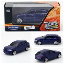 RMZ-시티 1:64 다이트 금속 장난감 스카니아 트럭 자동차 모델 BMW 폭스 바겐 벤스 도요타 포드 SUV 스포츠, 27 Levante-Blue