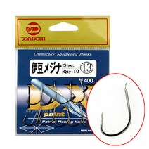 [낚시야놀자] 다이찌 DX 이두메지나 바늘 (7호~14호) 잉어 향어 대물붕어용 낚싯바늘, 1봉