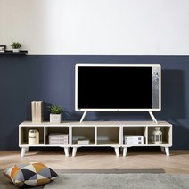 이노센트 르펜 1800 낮은 오픈거실장 i101666, 워시