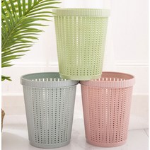 SM 라탄 휴지통 대 + 리필봉투 5봉(색상랜덤), 그린