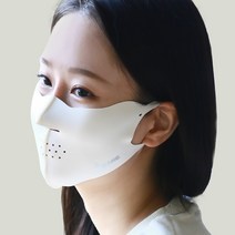 네이팡 춘추용 극세사(Soft) 훼이스가드 에어홀형, 그레이, S