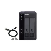 QNAP TR-004 4 베이 다스 USB 타입 C 블랙, 2 Bay_Diskless