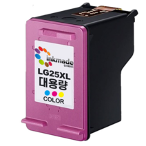 LG 대용량 재생잉크 LG24 LG25 XL LIP2250 LIP2210, 1개, 칼라대용량재생잉크