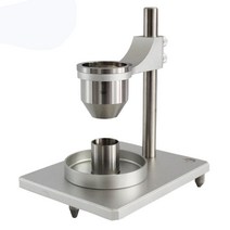 [공구나라]파우더 플로우 테스터 유량계 홀 제조업체 느슨한 밀도 깔때기 조리개 2.5mm & 5.0mm, 01 copper funnel 2.5mm