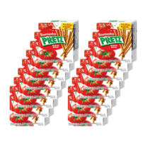 해태 글리코 프리츠 토마토 34g x 16 인기빼빼로 스틱과자 사무실 회사 학교 간식, 16개