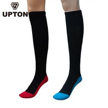 배드민턴마켓 업튼 원터시즌용 니컴프레션 삭스 남여공용스포츠양말, S(21~25cm)