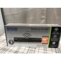 앱손 스캐너 Epson WorkForce ES-60W Wireless Portable Color Document Scanner B11B253204 NEW