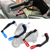 킴코 KYMCO 클러치 브레이크 레버가드 떨림방지 레버보호 익사이팅 다운타운, 빨강