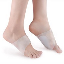 발바닥 쿠션 통증 예방 방지패드 아치형 실리콘 패드