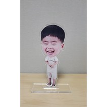 [주문제작]아크릴 대두 미니 등신대 액자 포토테이블 아크릴피규어, 3, 1개