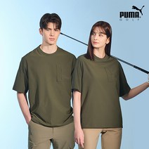 [푸마골프] 우븐 반팔 티셔츠 4컬러 택1