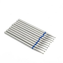 연마브러쉬 폴리셔 다이아몬드 그라인딩 버 드릴 비트 세트 10 개세트 치과 연삭 연마 네일 235mm 생크, MD10