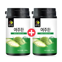 엄마애손 국내산 100% 여주환 200gX2통 인슐린 모모로데신 카라틴 리놀렌산 여주효능 비타민 의여왕 비터멜론 식이섬유 비타민C 베타카로틴 나이아신 칼륨 비타민B군 마그네슘 인 칼슘 아연 청정무농약 당뇨 에좋은식품 엄선된품질의원료 안전, 10통, 200g
