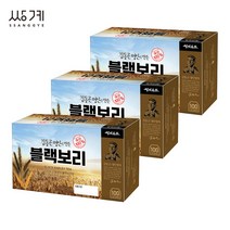 쌍계명차 김동곤명인이 만든 블랙보리차, 3개, 100개입, 1.2g