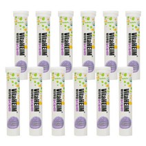 [비타하임]칼슘 마그네슘 비타민D (6000mg x 15정) 12개 녹여먹는 비타민
