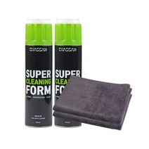 차싹 슈퍼클리닝폼 올인원패키지 세정제 655ml x 2p + 극세사 타올 2p, 5세트
