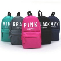 톡톡팬시 컬러 백팩 필통, 블랙, 3개